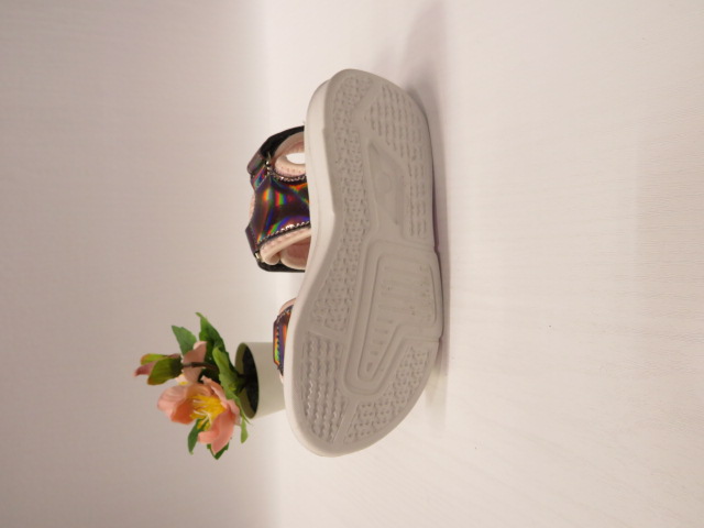 Sandały Dziecięce AB269 GUN/PINK 28-31 2