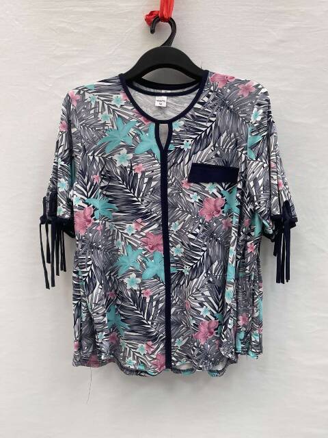 Bluzka damskie 6866 1 kolor 52-56