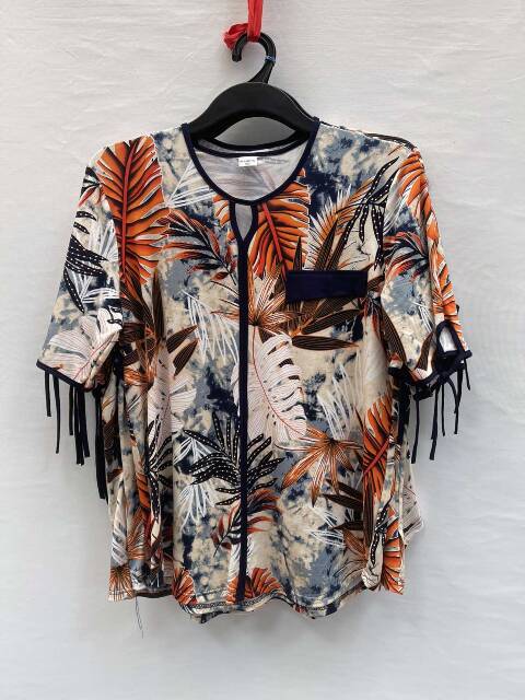 Bluzka damskie 6867 1 kolor 52-56