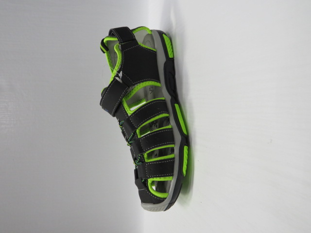 Sandały damskie  7SD9072 BLACK/GREEN 36-41 1