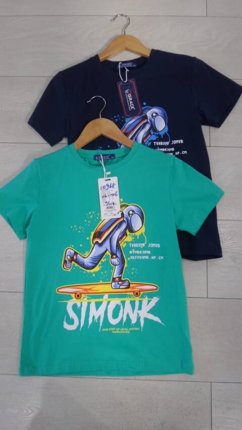 Bluzki chłopięce 6915 Mix kolor 116-146 1