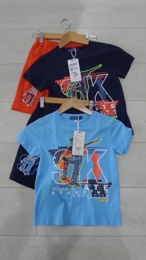 Bluzki chłopięce 6918 Mix kolor 98-128 1