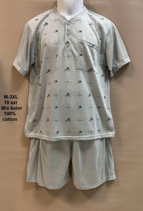 Piżama męskie 6946 Mix kolor M-3XL