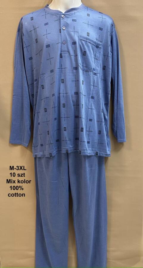 Piżama męskie 6950 Mix kolor M-3XL 1