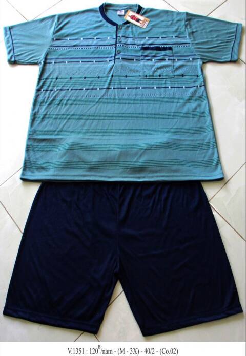 Piżama męskie V1351 Mix kolor M-3XL 1