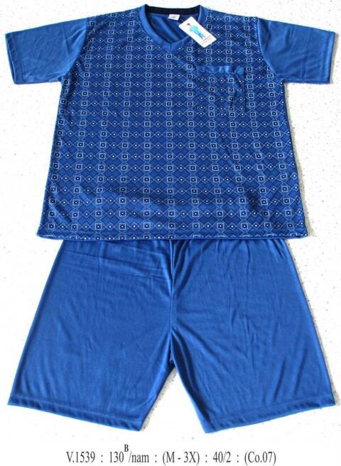 Piżama męskie V1539 Mix kolor M-3XL 1