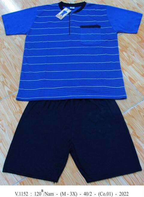 Piżama męskie V1152 Mix kolor M-3XL 1