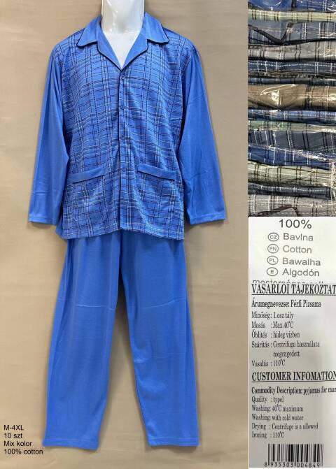 Piżama męskie 6966 Mix kolor M-4XL 1