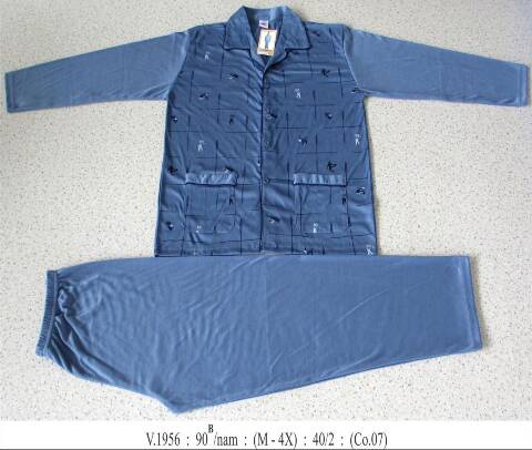 Piżama męskie V1956 Mix kolor M-4XL 1