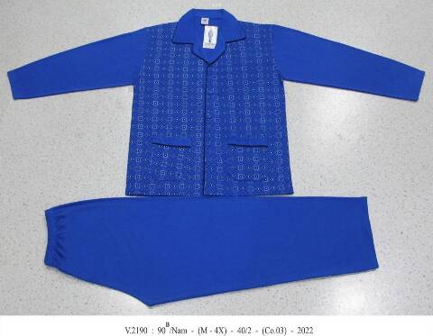 Piżama męskie V2190 Mix kolor M-4XL 1