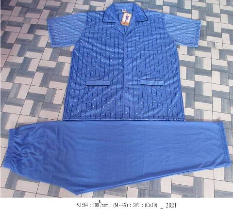 Piżama męskie V1564 Mix kolor M-4XL 1