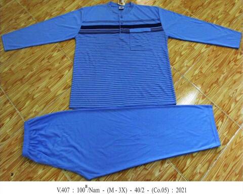 Piżama męskie V407 Mix kolor M-3XL