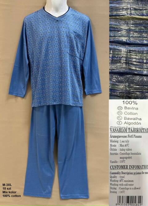 Piżama męskie 6975 Mix kolor M-3XL 1