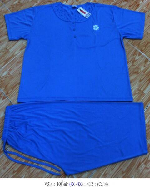 Piżama męskie V514 Mix kolor 4XL-8XL