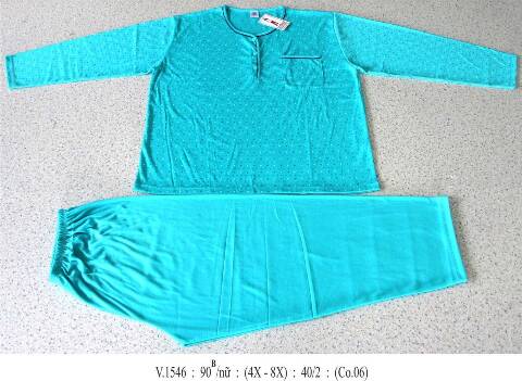 Piżama damskie V1546 Mix kolor 4XL-8XL 1