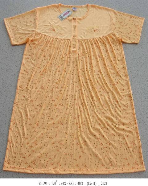 Koszula nocna damskie V1094 Mix kolor 4XL-8XL 1