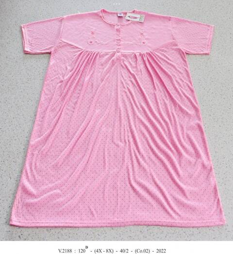 Koszula nocna damskie V2188 Mix kolor 4XL-8XL 1