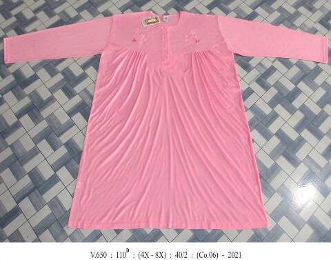 Koszula nocna damskie V650 Mix kolor 4XL-8XL