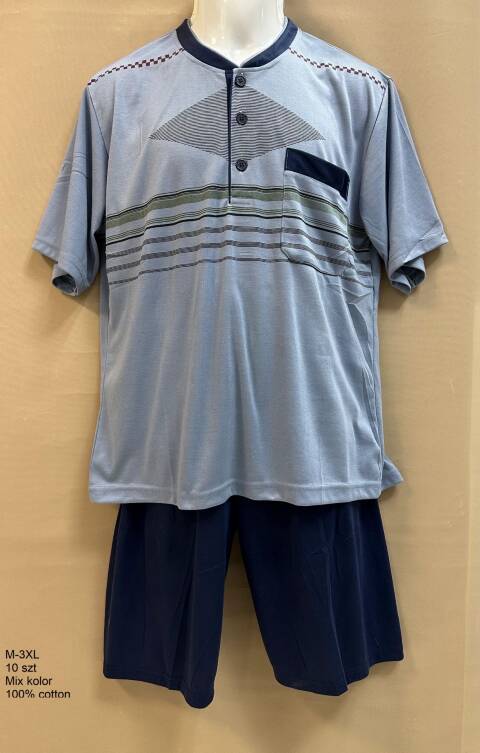 Piżama męskie 7001 Mix kolor M-3XL 1