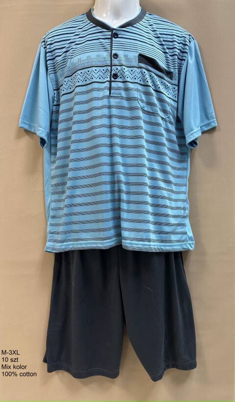 Piżama męskie 7002 Mix kolor M-3XL 1