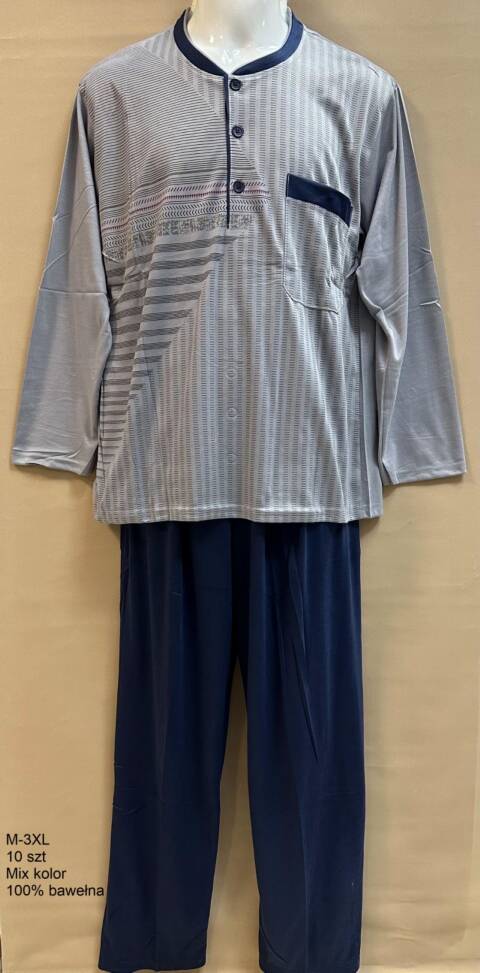 Piżama męskie 7008 Mix kolor M-3XL