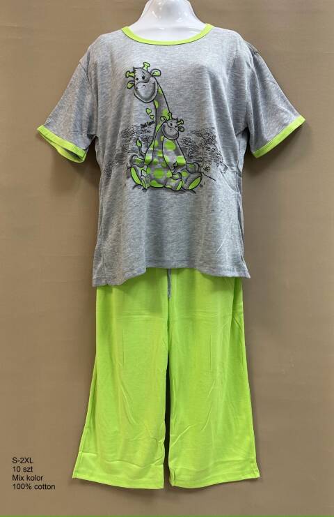 Piżama damskie 7021 Mix kolor S-2XL 1