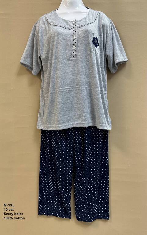 Piżama damskie 7038 Mix kolor M-3XL 1