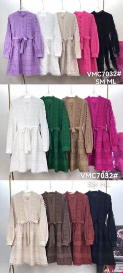 Sukienka damskie VMC7032 Mix kolor S-L