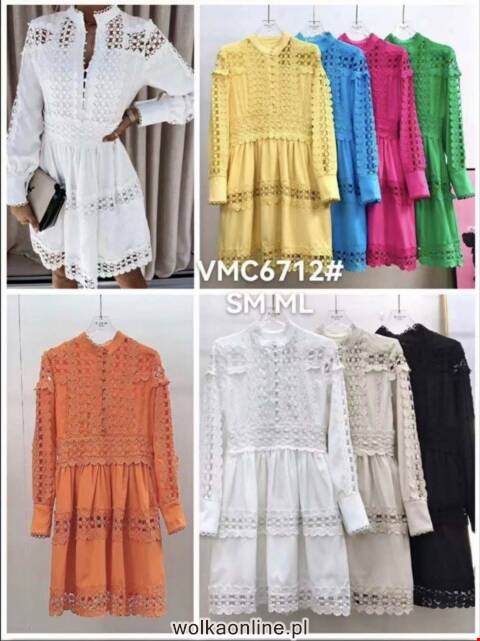 Sukienka damskie VMC6712 Mix kolor S-L