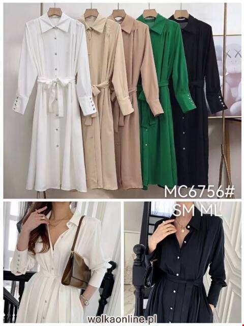 Sukienka damskie VC6756 Mix kolor S-L