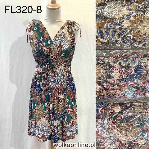Sukienka damskie FL320-8 Mix kolor M-2XL