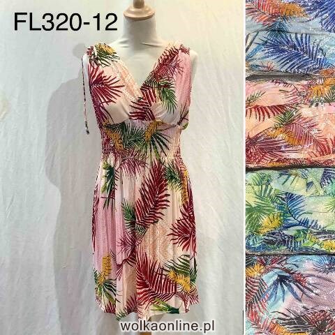 Sukienka damskie FL320-12 Mix kolor M-2XL