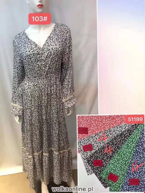 Sukienka damskie 103 Mix kolor M-2XL