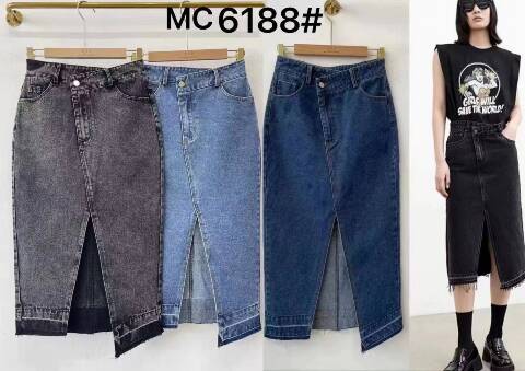 Spódnica damskie MC6188 1 kolor S-L