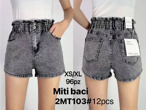 Szorty damskie 2MT103 1 kolor XS-XL