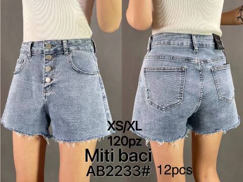 Szorty damskie AB2233 1 kolor XS-XL