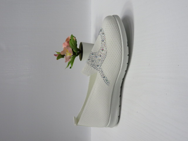 Półbuty Damskie QH-1 WHITE 36-41 1