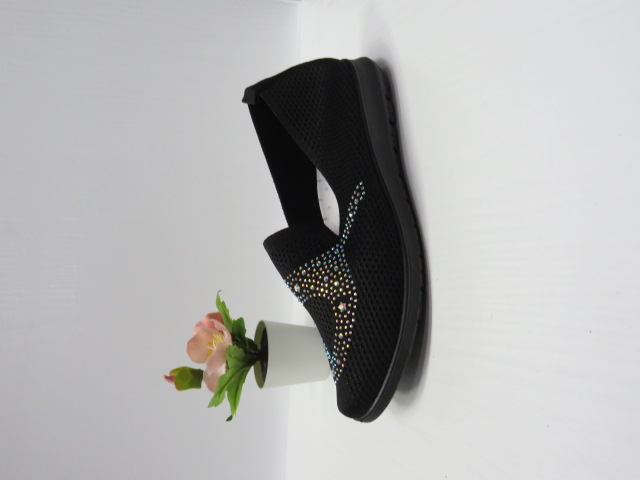 Półbuty Damskie QH-1 BLACK 36-41