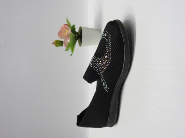 Półbuty Damskie QH-1 BLACK 36-41 1