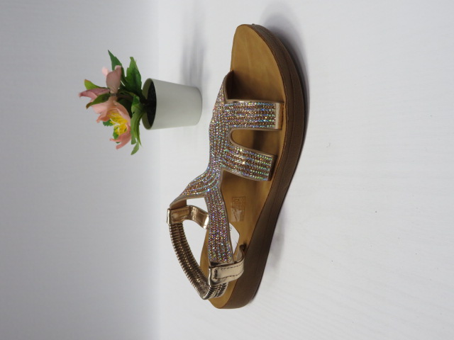 Sandały damskie A-103 CHAMPAGNE 36-41