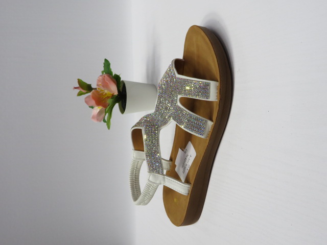 Sandały damskie A-103 WHITE 36-41