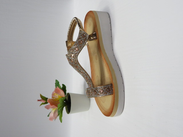 Sandały damskie A-101 CHAMPAGNE 36-41 1