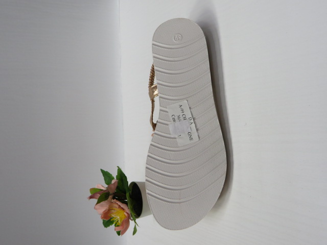 Sandały damskie A-99 CHAMPAGNE 36-41 2