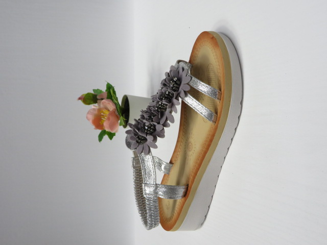 Sandały damskie A-99 SILVER 36-41