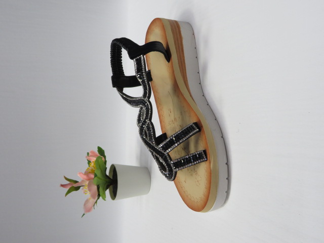 Sandały damskie A-100 BLACK 36-41 1