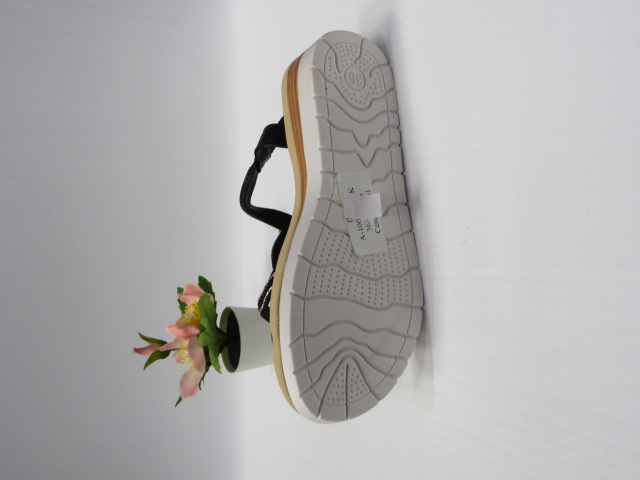 Sandały damskie A-100 BLACK 36-41 2