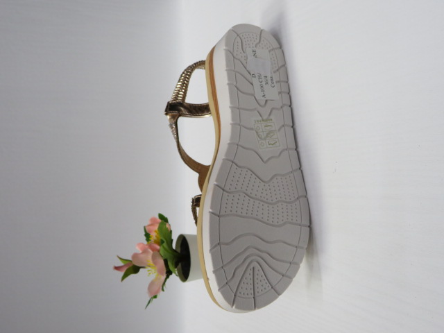 Sandały damskie A-100 CHAMPAGNE 36-41 2
