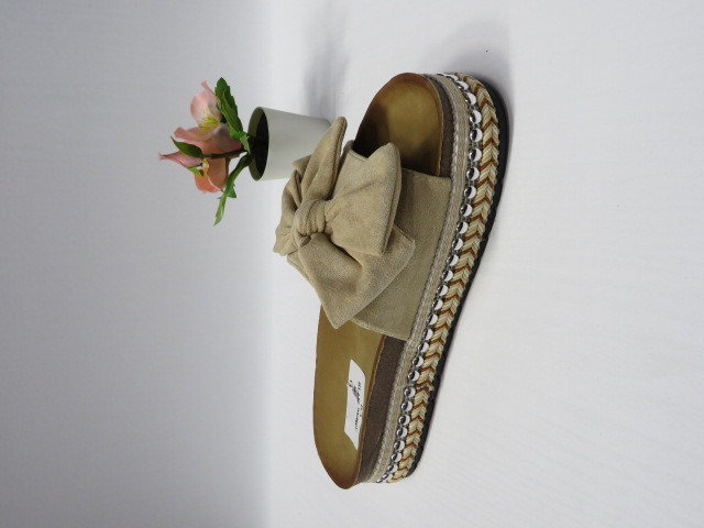 Klapki Damskie BL430 BEIGE 36-41 1