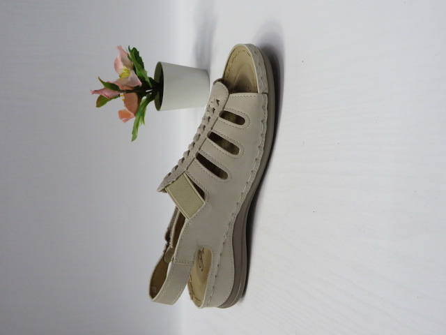 Sandały damskie 92030-4 BEIGE 36-42 1