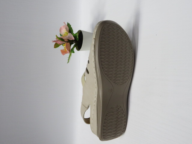 Sandały damskie 92030-4 BEIGE 36-42 2
